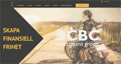Desktop Screenshot of cbcgroup.se