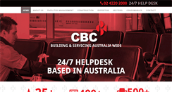 Desktop Screenshot of cbcgroup.com.au